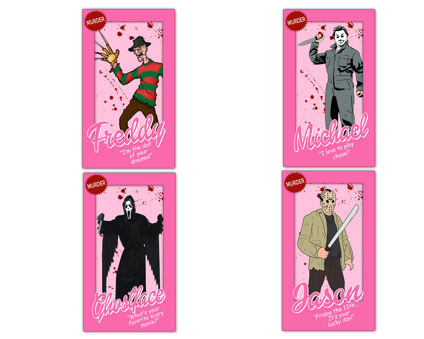 4 file Horror Dolls bundle PNG , bundle halloween Cutting Image, File Cut , Digital Download, Instant Download