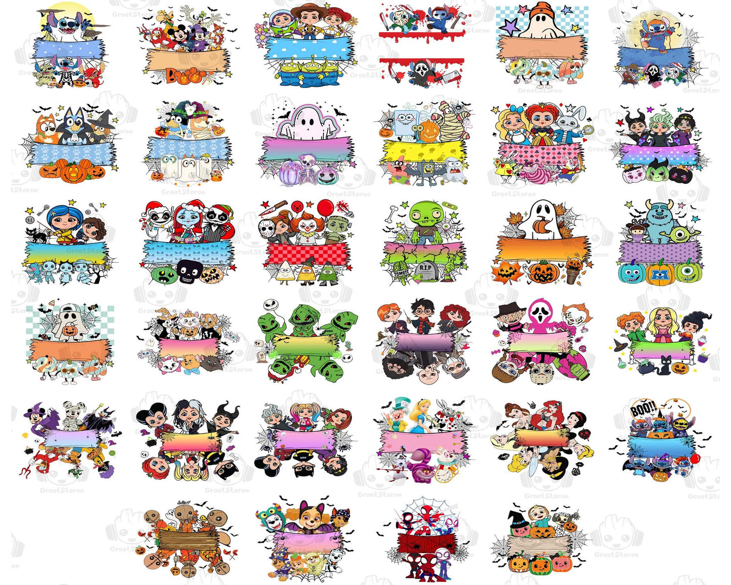 70+ Holiday Custom Png Bundle, Halloween Trick Or Treat Bag Png Bundle , for Cricut, Silhouette, digital downloa d, file cut