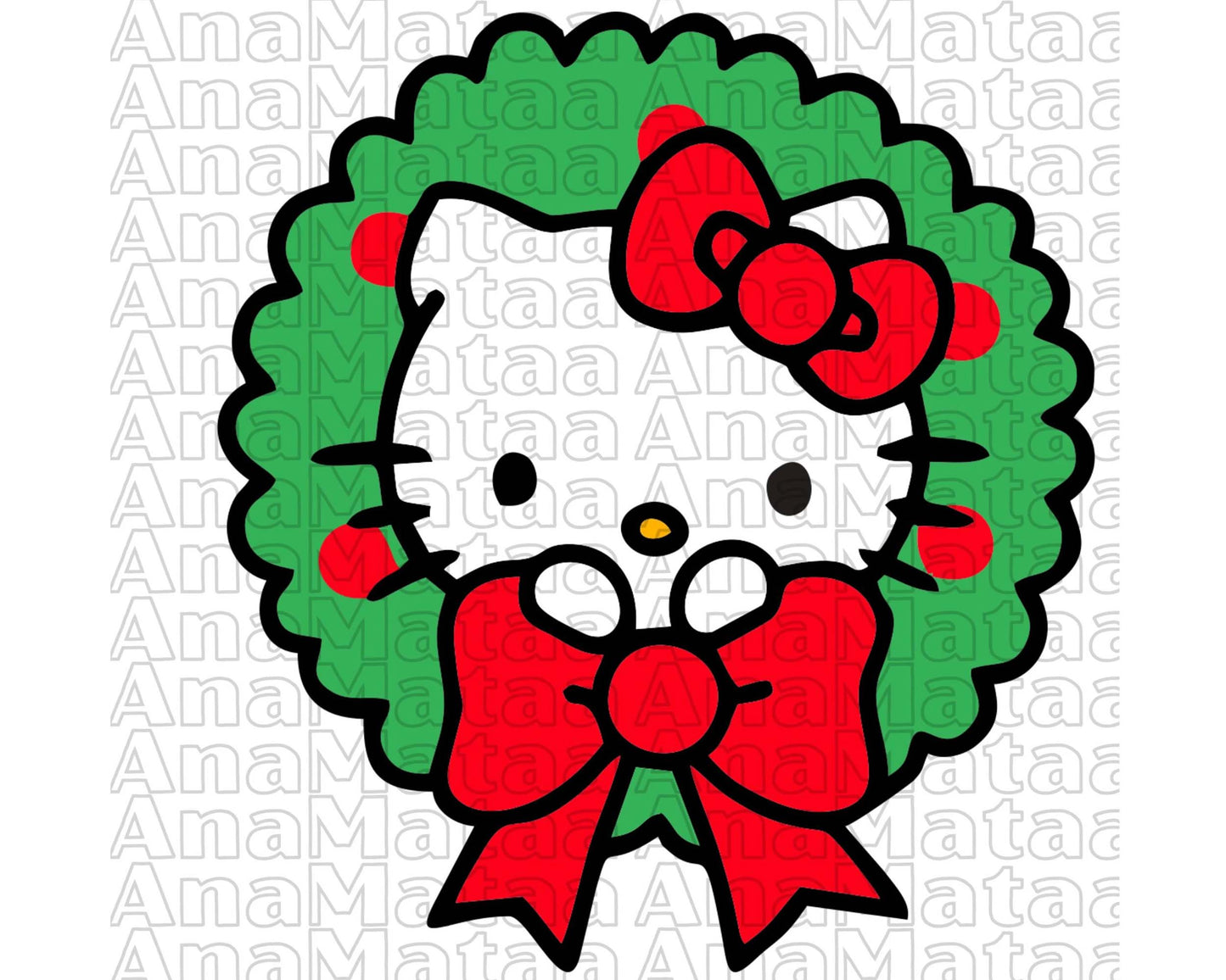 Cute Kitty Christmas SVG Bundle, Christmas cats bundle, Christmas Svg , file cut , for Cricut, Silhouette , digital download