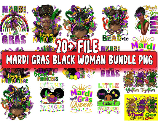 mardi gras black woman PNG, 20+ file mardi gras black woman bundle PNG , cricut , file cut , Silhouette, digital download, Instant Download