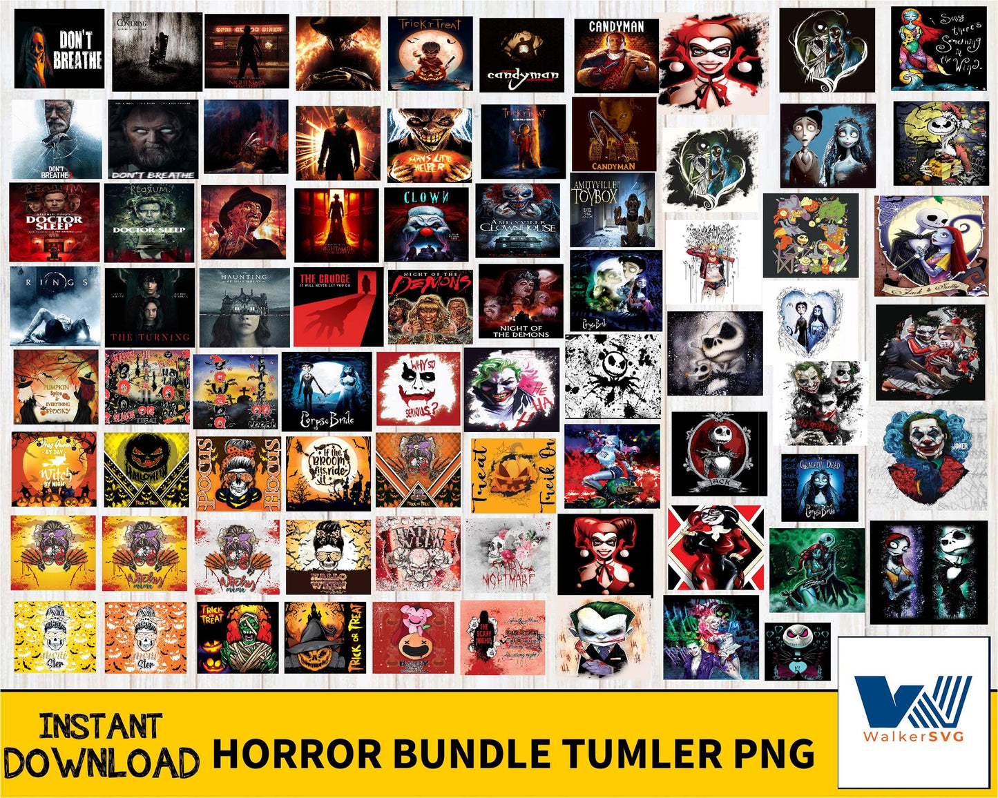 Huge Horror Designs Tumbler Bundle PNG , 250+file horror bundle tumbler PNG , 20oz tumbler wrap, Full Tumbler Wrap, Digital Instant Download ,Sublimation Tumbler bundle, 20oz skinny Tumbler Bundle