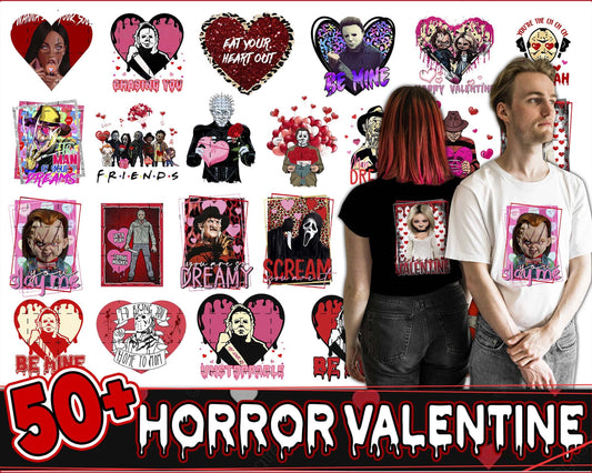 50+ Horror Valentine bundle  PNG , Horror Valentine PNG, Cutting Image, File Cut , Digital Download, Instant Download