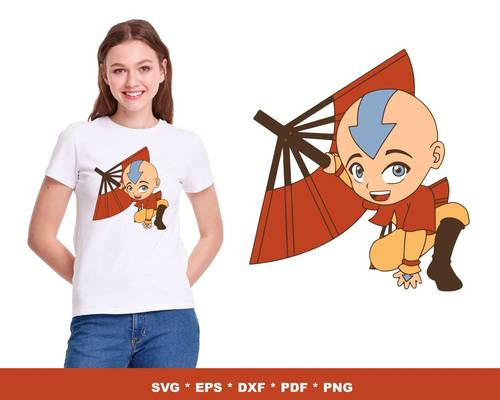 The Last Airbender SVG Bundle - 100+ files The Last Airbender SVG, EPS, PNG, DXF for Cricut, Silhouette