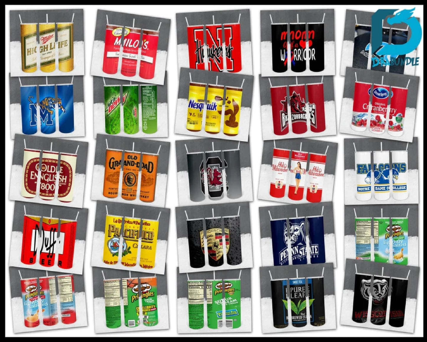 8000+ file Tumbler Designs Bundle PNG High Quality, Designs 20 oz sublimation, Bundle Design Template for Sublimation