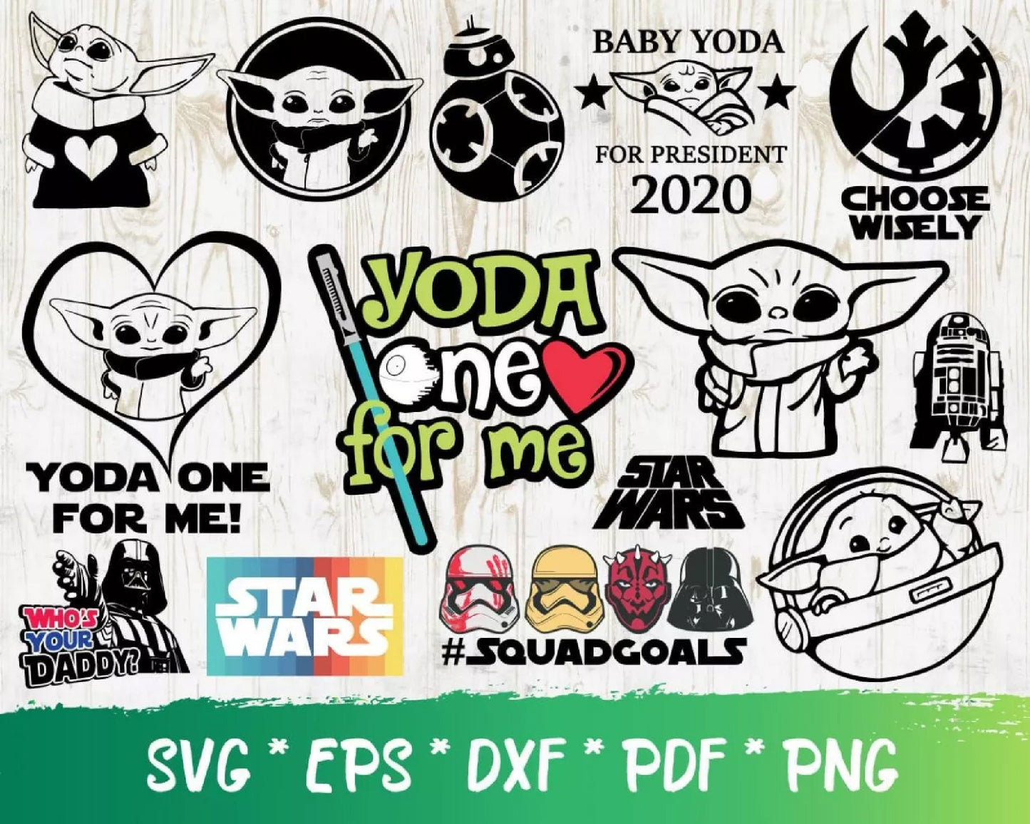 500+file Baby Yoda svg, bundle yoda svg, Stitch svg, yoda and stitch, baby yoda svg bundle, Vector file , Silhouette Digital Dowload