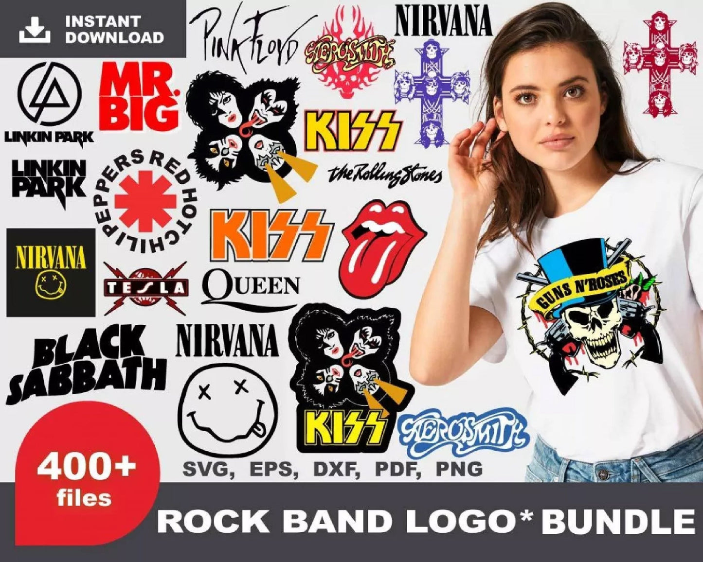 400+Rock Band Logo Bundle Svg, Rock Music Svg, Rock and Roll Bundle Svg, Rock Flames Svg, Cricut Cricut Cut Files, Silhouette Cut Files
