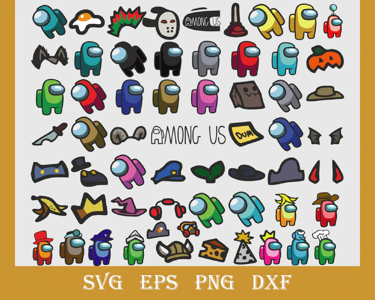 Among US Bundle svg, Among US SVG,Among Us Valentine Svg, Valentine Day Svg, Valentine Svg, Among Us Png, Svg