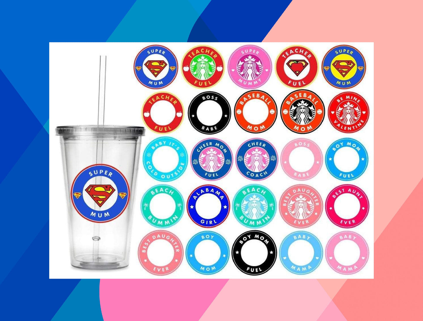 Starbucks SVG Bundle - 1500+ files Starbucks SVG, EPS, PNG, DXF for Cricut, Silhouette