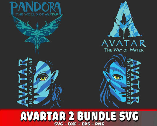 Avartar svg, Avartar 2 bundle svg , the way of water  svg ,eps,dxf,png ,Digital Dowload, Cutting Image, cricut , file cut ,  Instant Download