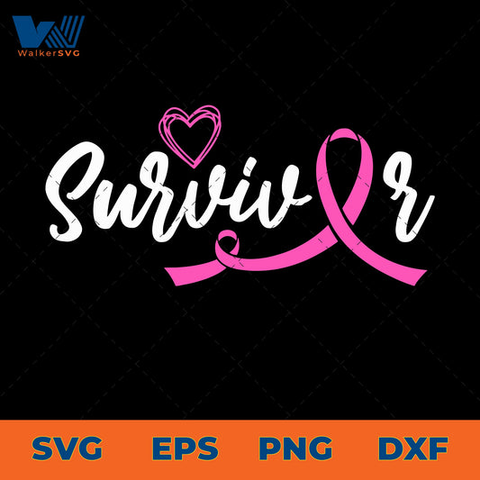 Breast Cancer Survivor SVG