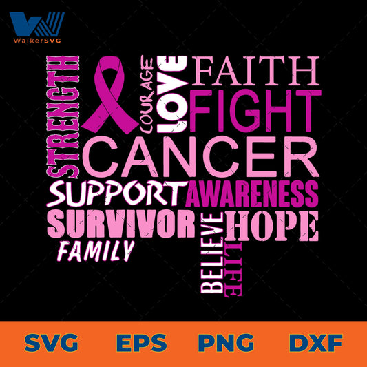 Breast Cancer Awareness SVG