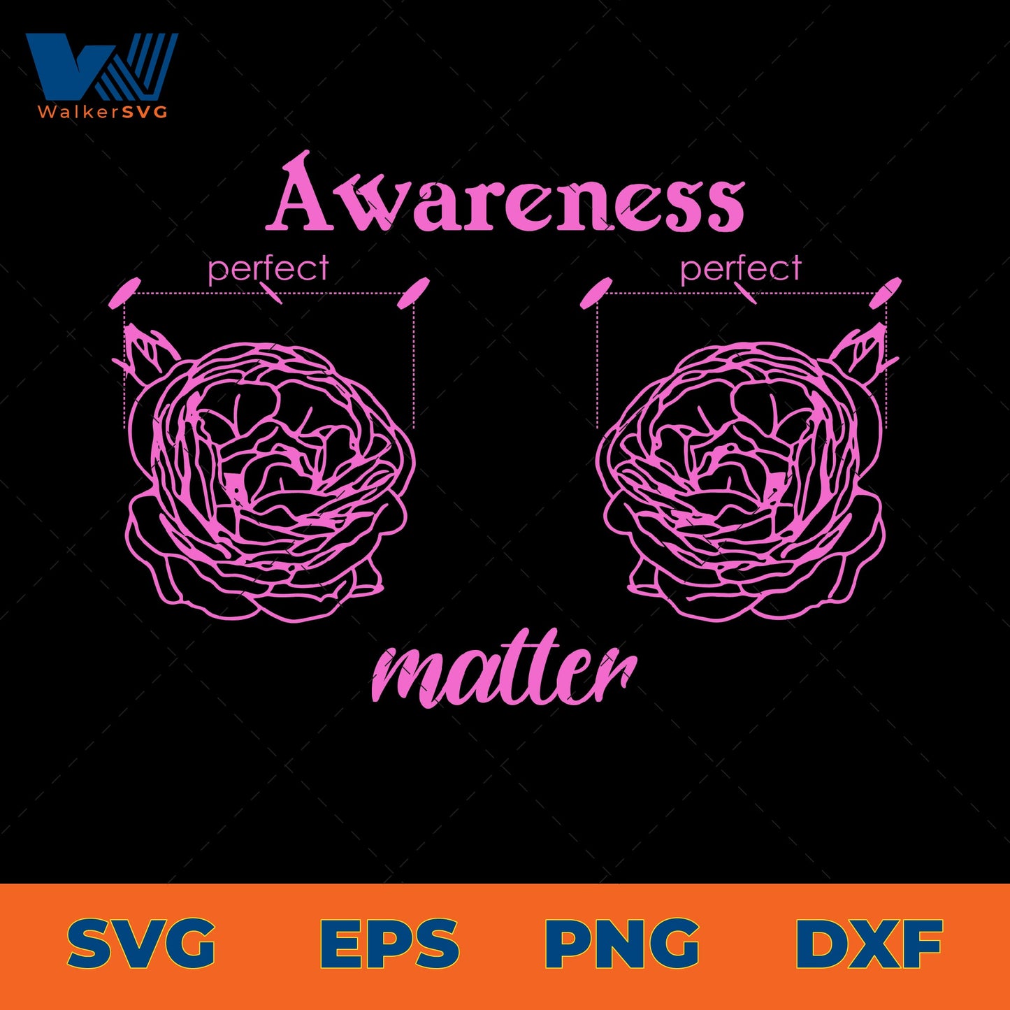 Awareness Matter, Breast Cancer Awareness SVG