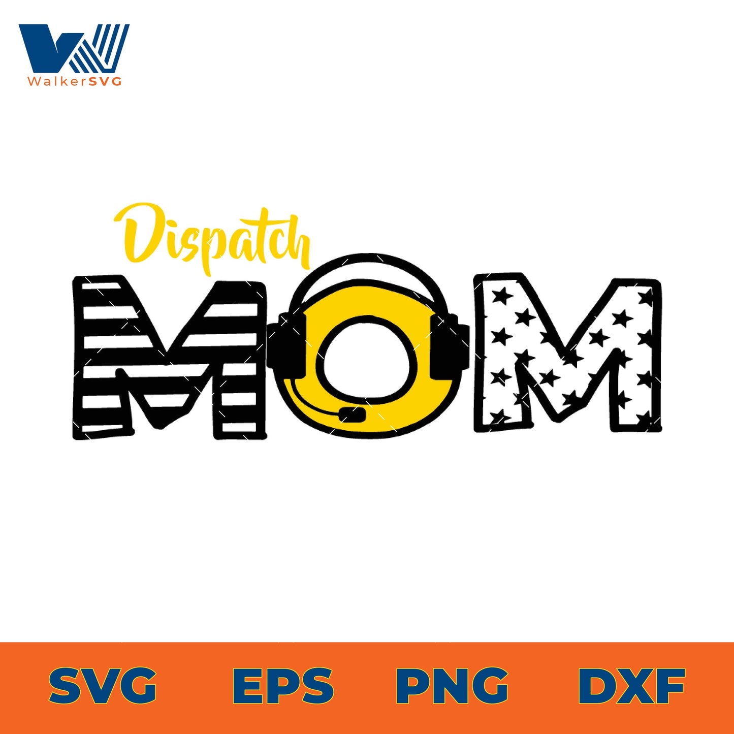 Dispatch Mom SVG