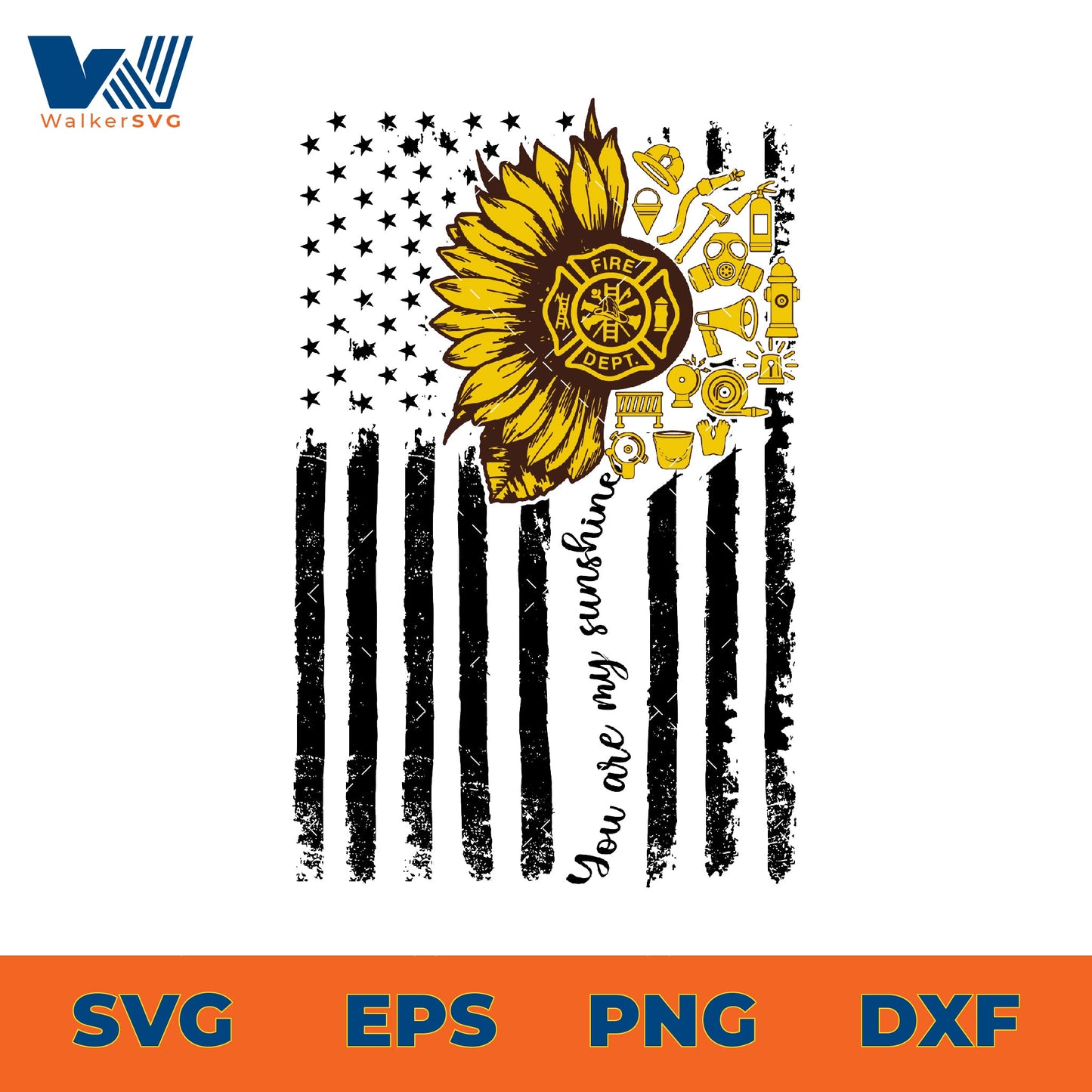 You Are My Sunshine, Back The Brave SVG