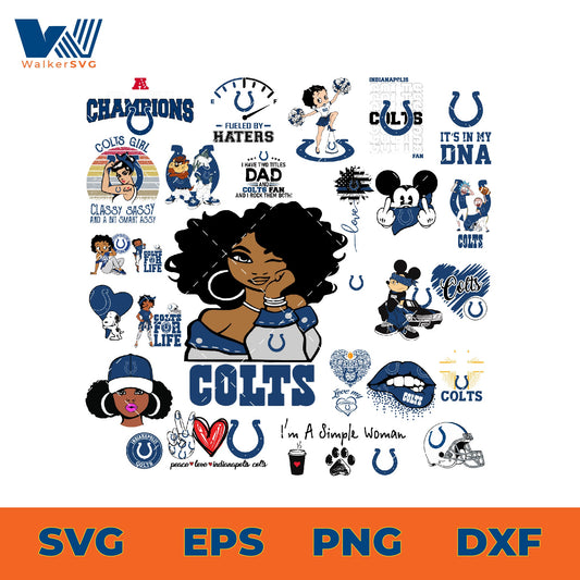 Indianapolis Colts SVG Bundle