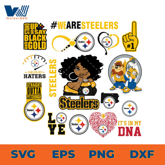Pittsburgh Steelers SVG Bundle