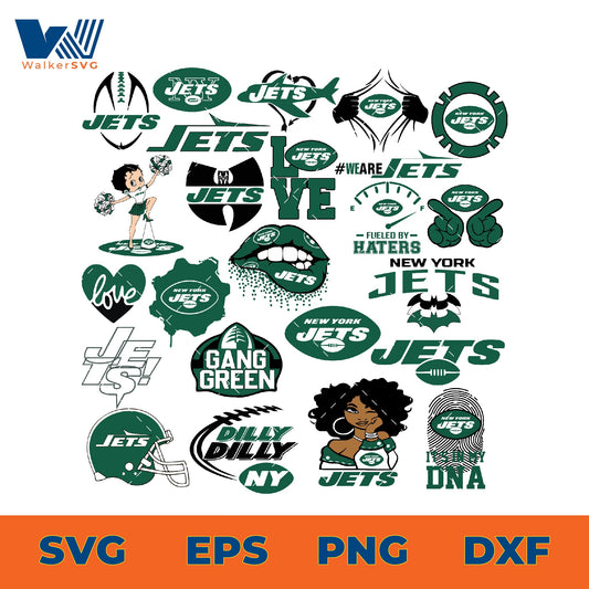 New York Jets SVG Bundle
