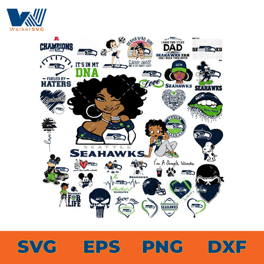 Seattle Seahawks SVG Bundle 2.0