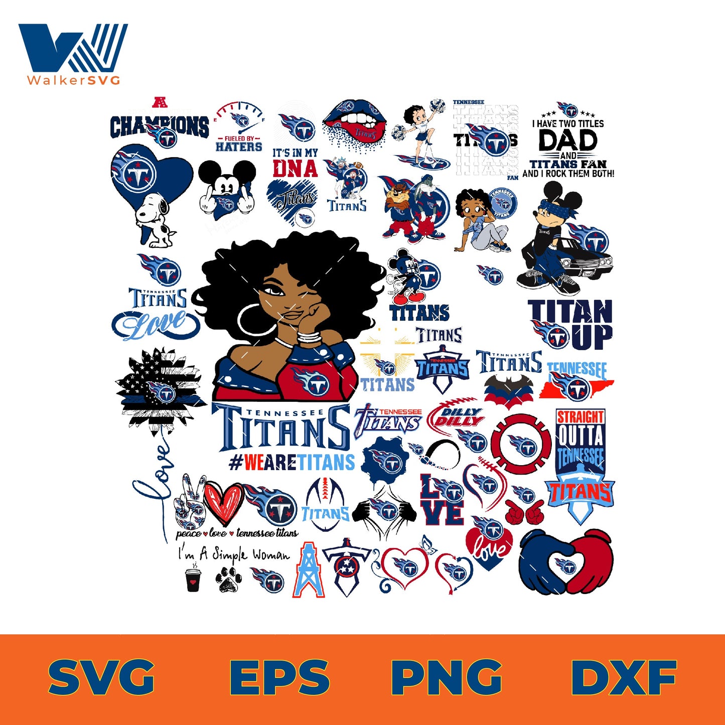 Tennessee Titans SVG Bundle 2.0