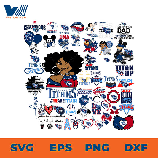 Tennessee Titans SVG Bundle 2.0