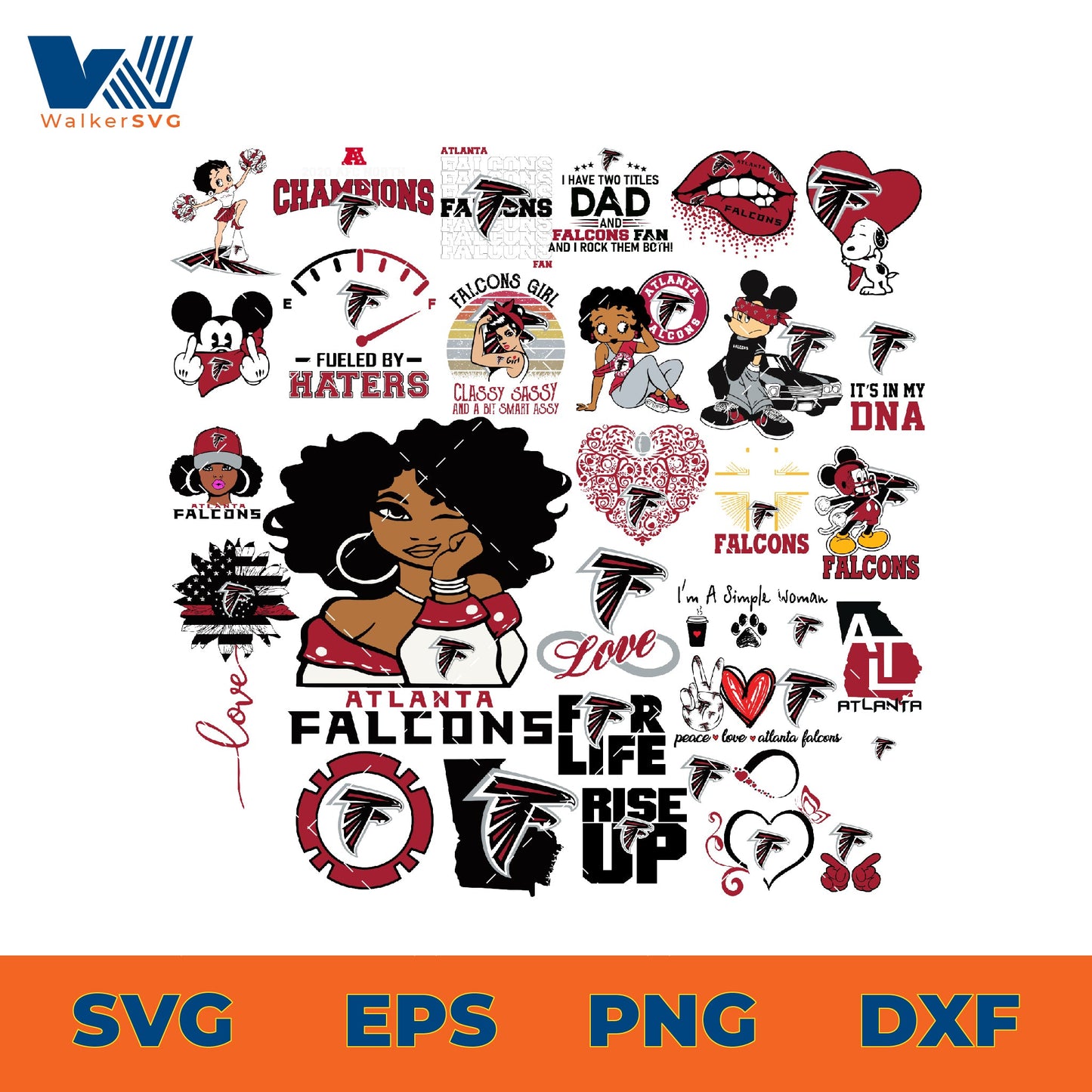 Atlanta Falcons SVG Bundle