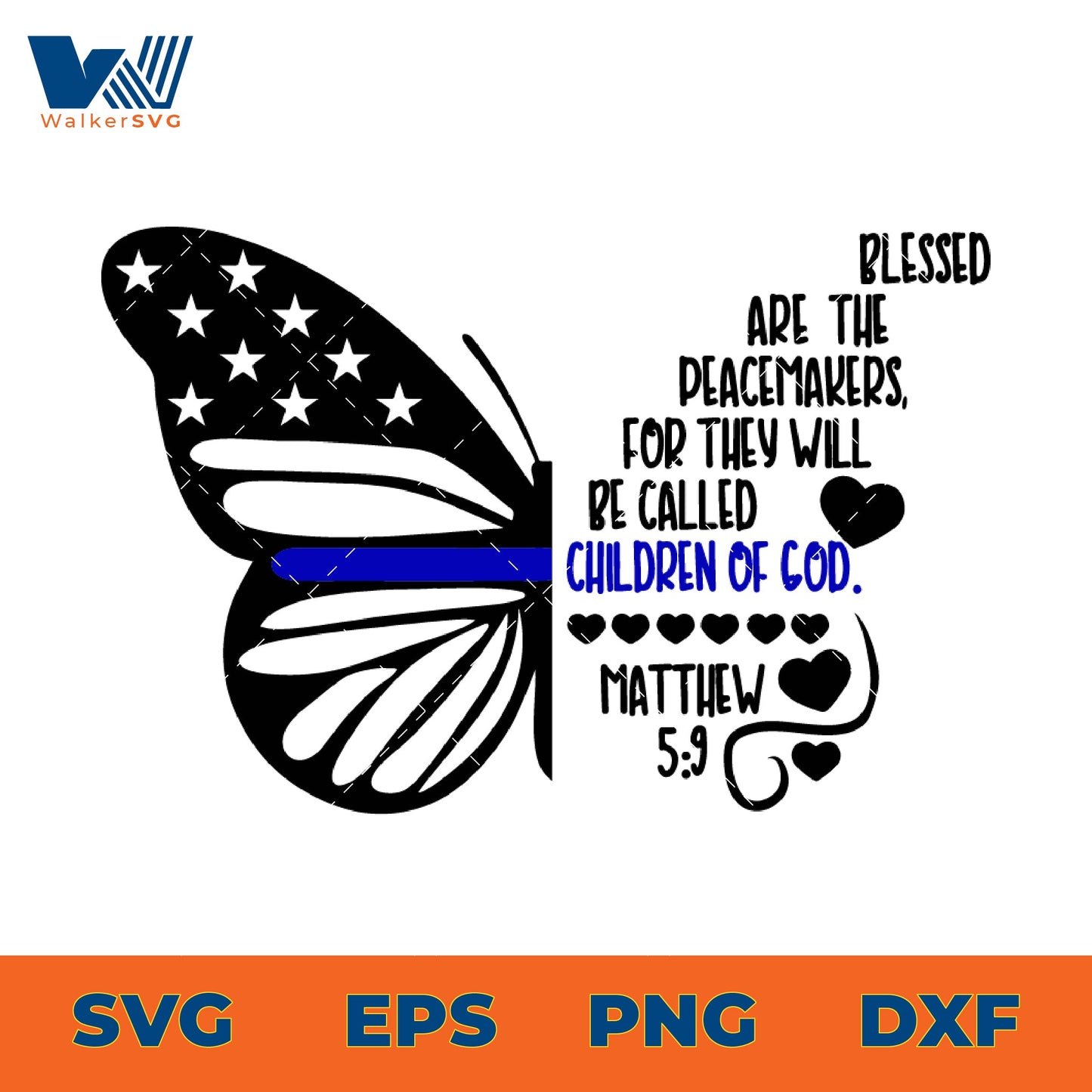 Blessed Are The Peacemakers For They Will Be Called Children Of God SVG