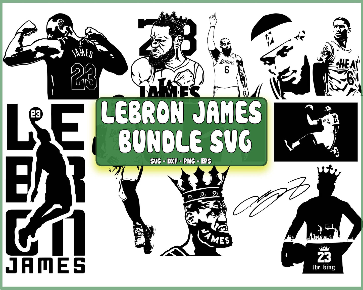 10+ file Lebron James svg bundle , The king svg, , Los angeles svg, LA lakers Svg Png Dxf Eps , cricut , file cut , Silhouette, Digital Dowload