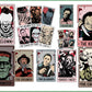 10 file Horror Characters svg, Retro Halloween Characters Tarot Card SVG, Retro Halloween Png, Horror SVG DXF EPS PNG, bundle halloween  Cutting Image, File Cut , Digital Download, Instant Download