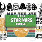 Star Wars SVG Bundle - 10+ file Star wars bundle SVG, EPS, PNG, DXF for Cricut, Silhouette