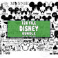 Disney SVG Bundle - 128+ file Disney bundle SVG, EPS, PNG, DXF for Cricut, Silhouette, digital download