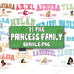 Princess Family Trip 2023 Bundle PNG - 15+ file Princess Family Trip 2023 bundle Png ,  Princess Family Trip png,  for Cricut, Silhouette, digital download