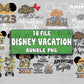 Disney vacation Bundle PNG - 18+ file Disney vacation bundle PNG, Disney vacation png ,  for Cricut, Silhouette, digital download