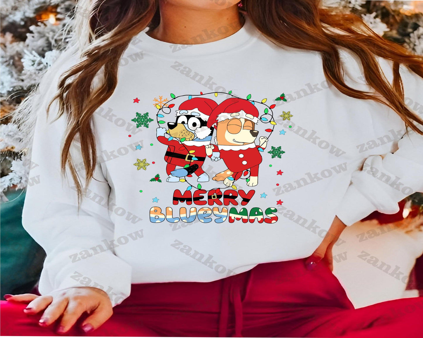 20+ file Christmas Cartoon Shirt Design Png Bundle, Blue Dog Family Holiday Png,  for Cricut, Silhouette, digital download, file cut