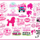 25+ file Barbie PNG, Come on Babe Let's Go Party Svg , Doll svg, Babe Girl SVG, EPS, PNG, DXF for Cricut, Silhouette, digital download