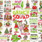 30 Grinc PNG files Bundle, Holiday Designs, Tshirt Graphics , Digital Download ,Instant Download