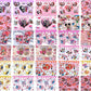 30 Cartoon Couple Cartoon Valentine Tumbler Design PNG Bundle, 3D Inflated Valentine Tumbler Wraps, Digital Download ,Instant Download