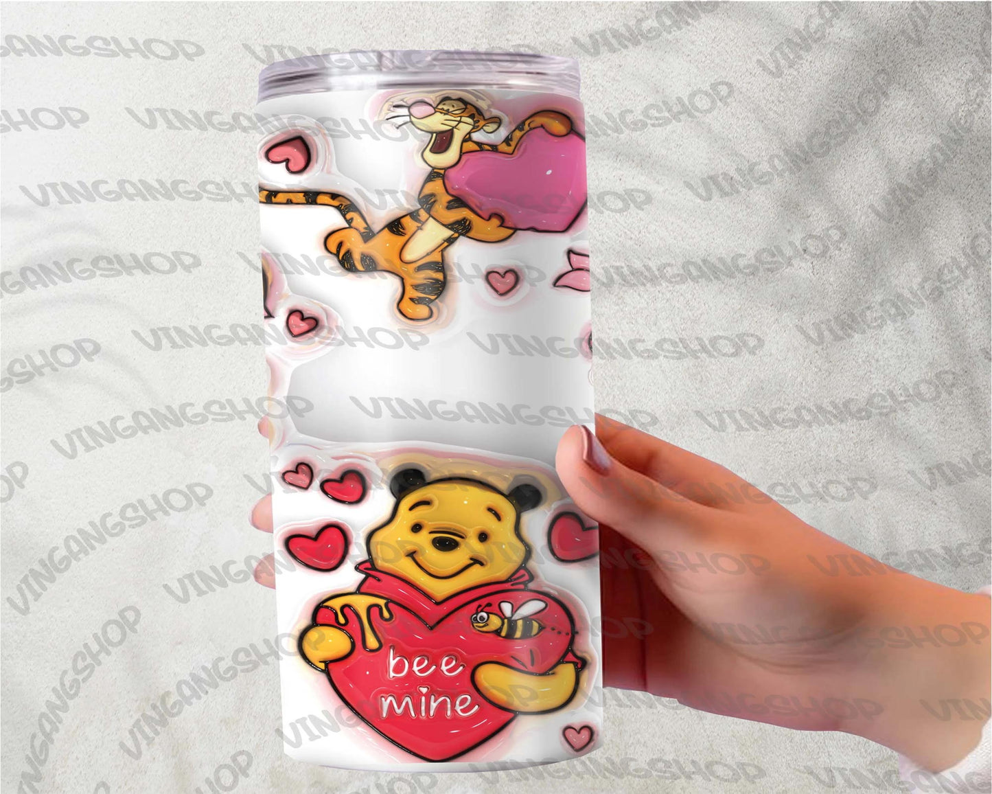 30 Cartoon Couple Cartoon Valentine Tumbler Design PNG Bundle, 3D Inflated Valentine Tumbler Wraps, Digital Download ,Instant Download