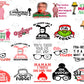 40+ Christmas Story Png Bundle, Oh Fudge Png, Christmas Movie Png Bundle, Digital Download ,Instant Download