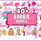 40 file Barbie svg, pink doll Svg, Girl Svg, Barbie bundle SVG, EPS, PNG, DXF for Cricut, Silhouette, digital download