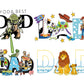 4 file DAD bundle PNG, Disney Toy Story farther day SVG, EPS, PNG, DXF for Cricut, Silhouette, Digital Download