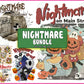 5 file nightmare on main street bundle SVG , bundle halloween  Cutting Image, File Cut , Digital Download, Instant Download