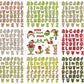 7 Set Christmas Alpha Doodle Png Bundle, Christmas Character Alphabet Bundle, Christmas Hot Custom Png, digital download, Instant Download