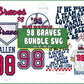 8 file 98 Braves bundle svg , If We We’Re A Team Png, Braves 98 wallen svg, Morgan Song Png Dxf Eps Svg, cricut , file cut , Silhouette, Digital Dowload