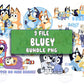 Bluey Bundle PNG - 9+ file  Bluey bundle png, Bluey png ,  for Cricut, Silhouette, digital download