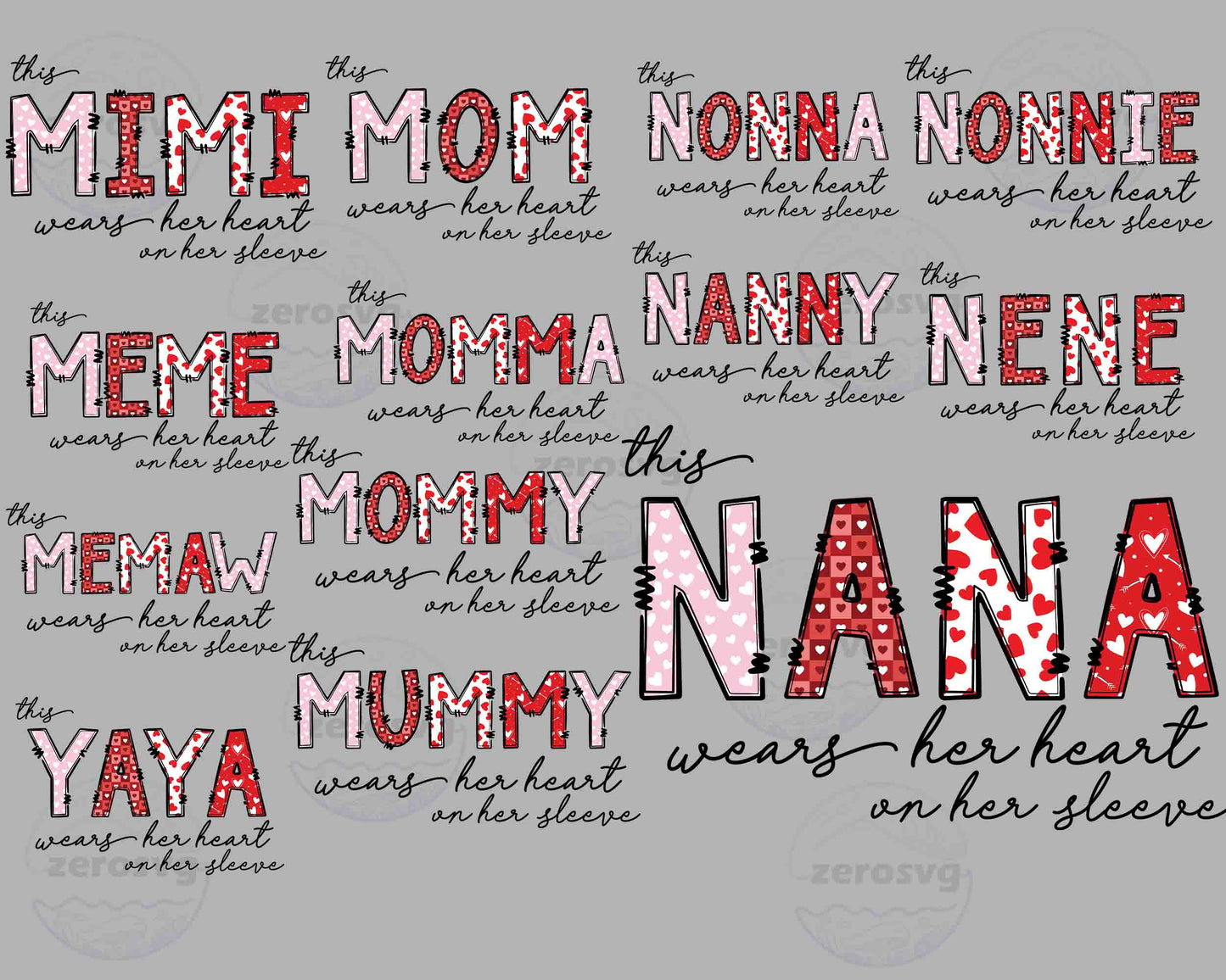 This mom wears bundle png, This mom wears png ,  for Cricut, Silhouette, digital download