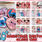 20+ Valentine Cartoon 16oz Libbey Glass Wrap Png, Valentine Character Libbey Glass Wrap Png , Digital Download ,Instant Download