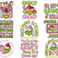 pink Christmas png, Retro Christmas Png, christmas shirt design, Grinc bundle png , Grinc png , Digital Download ,Instant Download