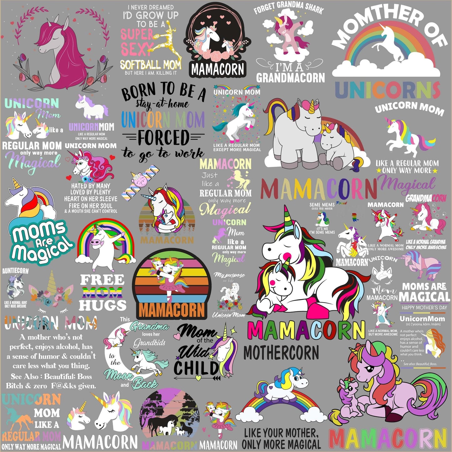 Mom SVG Bundle - 5000+ files Mom SVG, EPS, PNG, DXF for Cricut, Silhouette