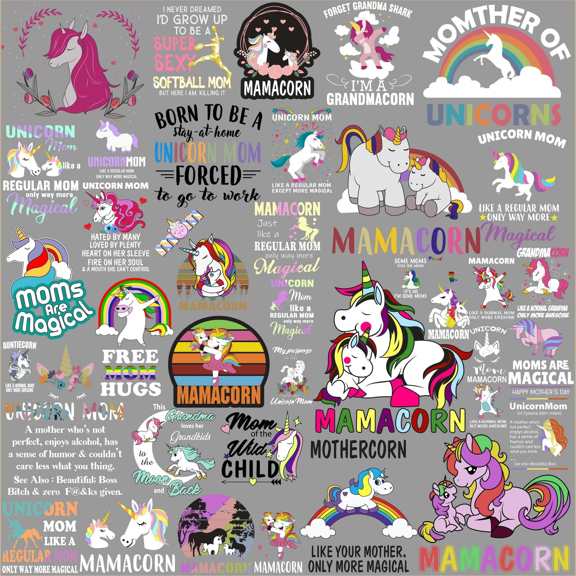 Mom SVG Bundle - 5000+ files Mom SVG, EPS, PNG, DXF for Cricut, Silhouette