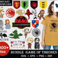 1000+ file Game Of Thrones svg, Game Of Thrones Big Bundle svg, svg,dxf,png, GOT png file, Cricut,Kids Silhouette